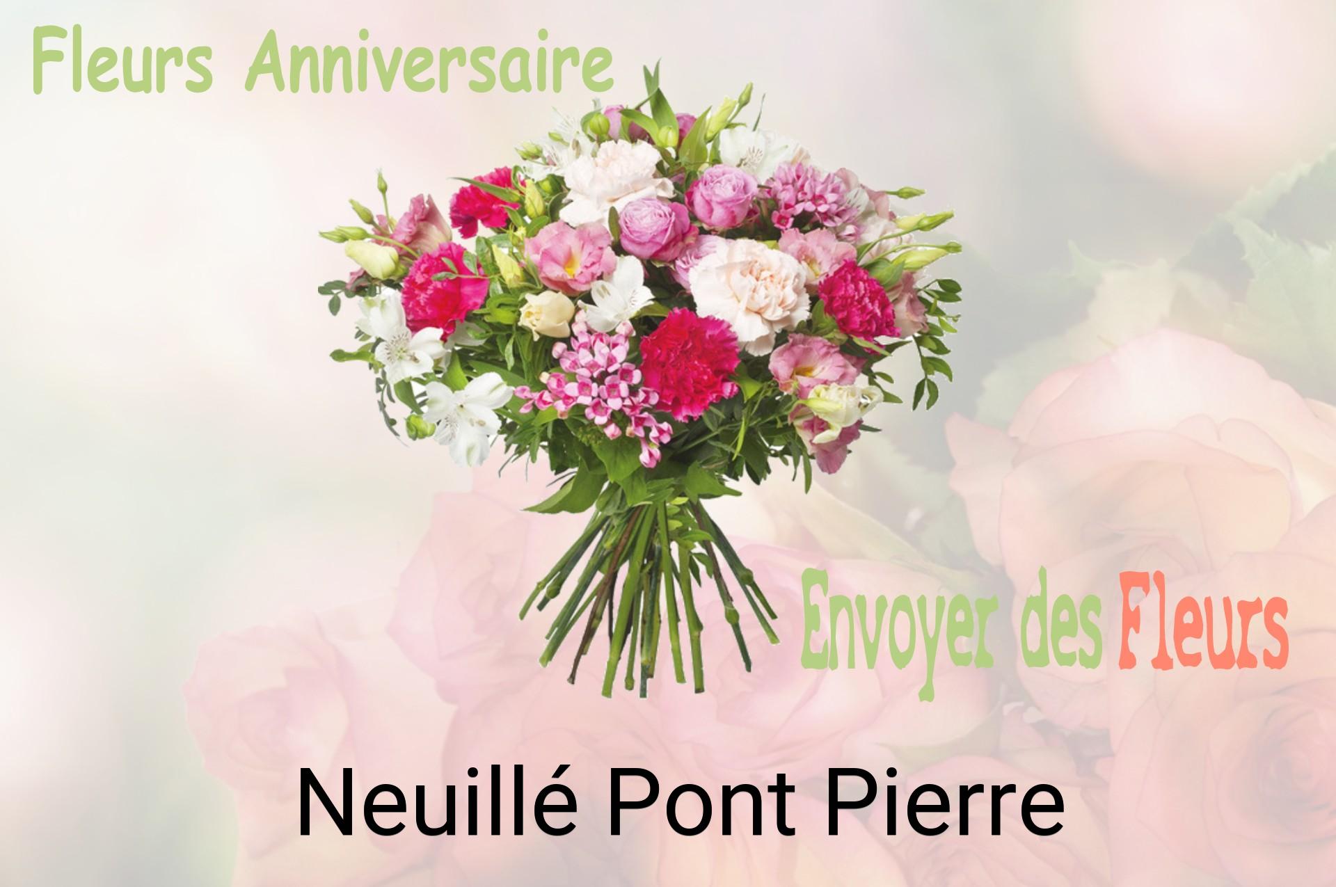 Bouquet de fleurs d’anniversaire livré à Neuillé-Pont-Pierre
