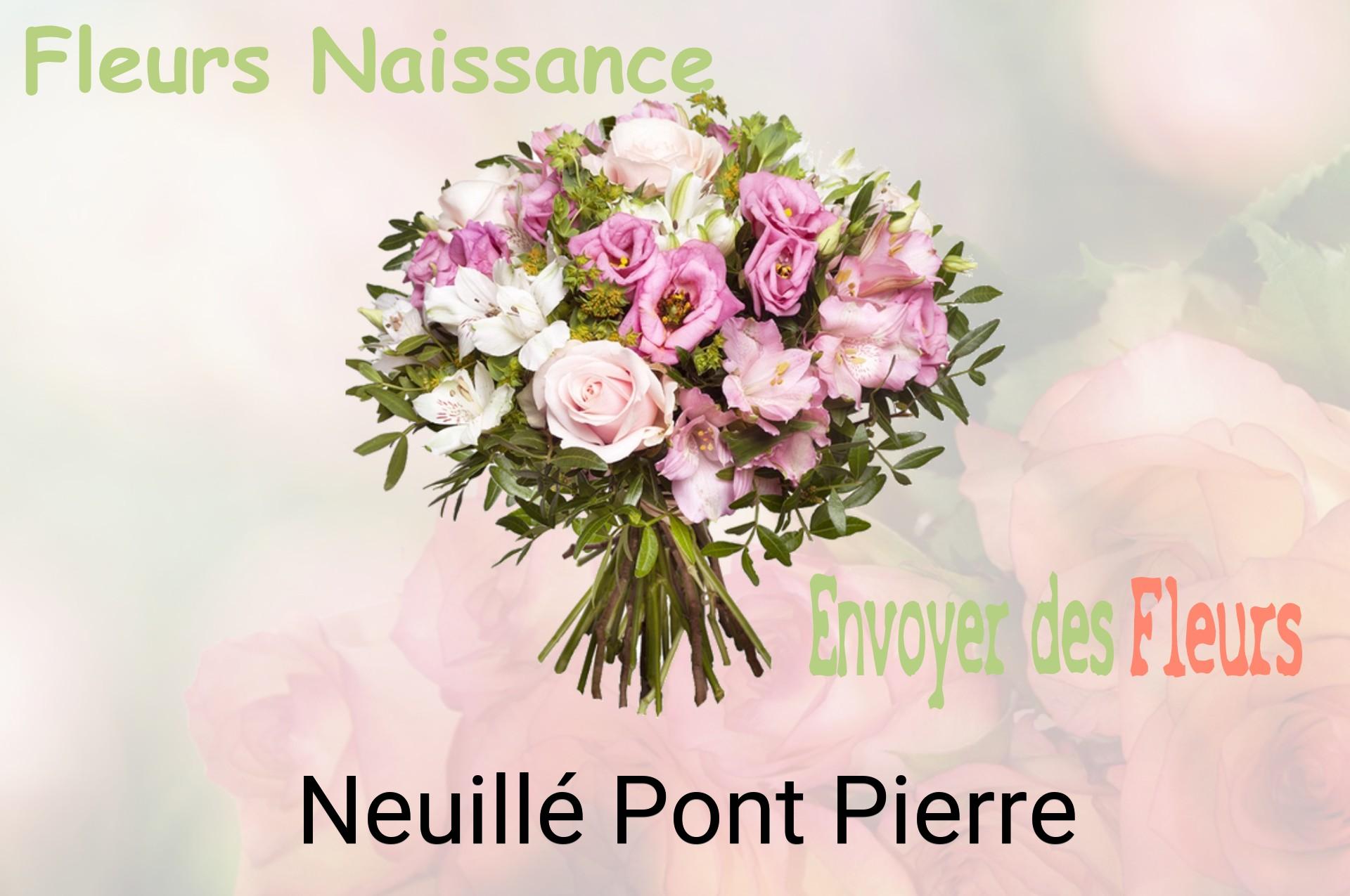 Bouquet de fleurs de naissance livré à Neuillé-Pont-Pierre