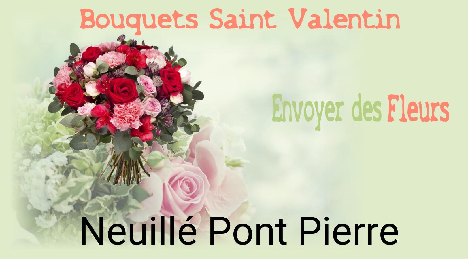 Roses de Saint-Valentin livrées à Neuillé-Pont-Pierre